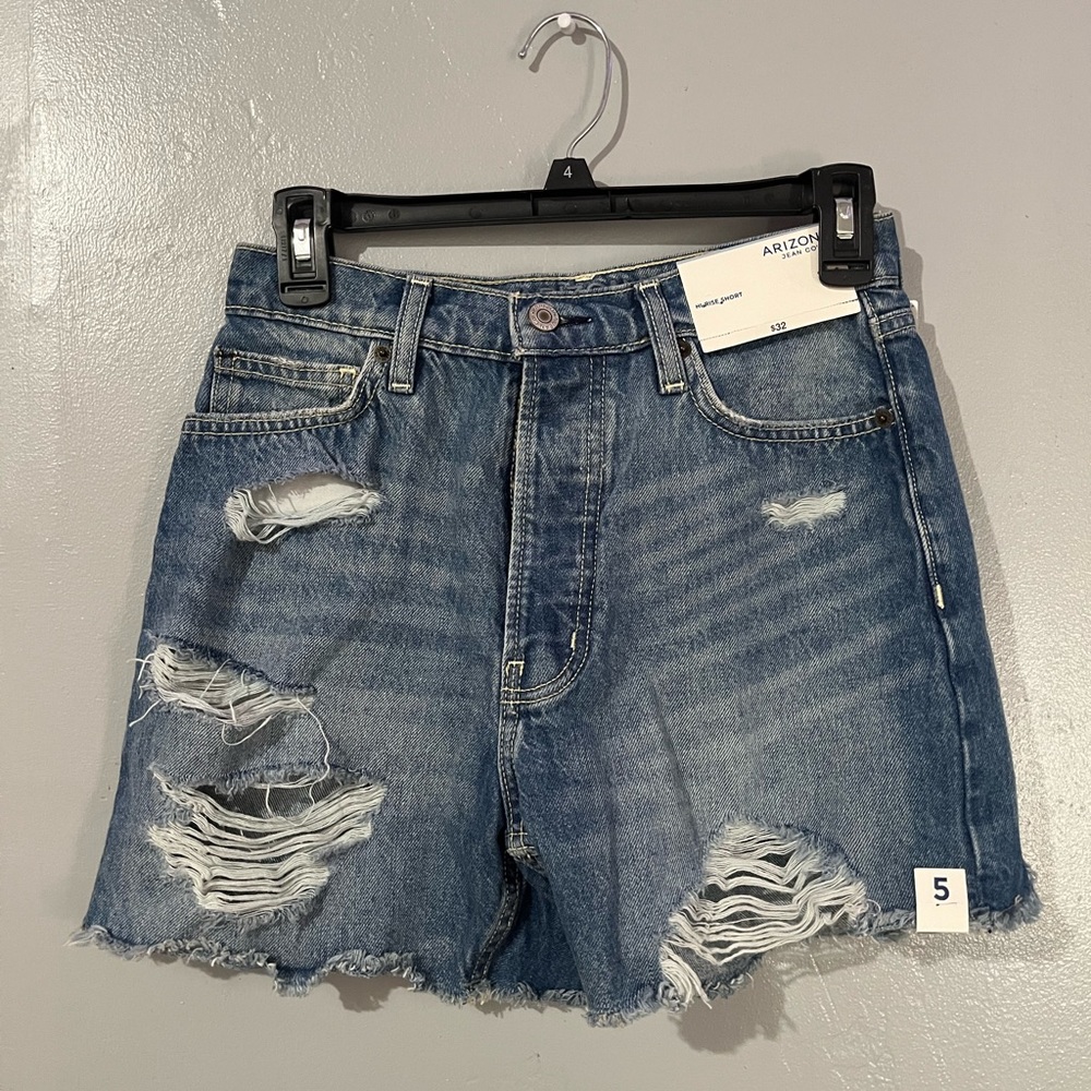 arizona jean co high rise shorty